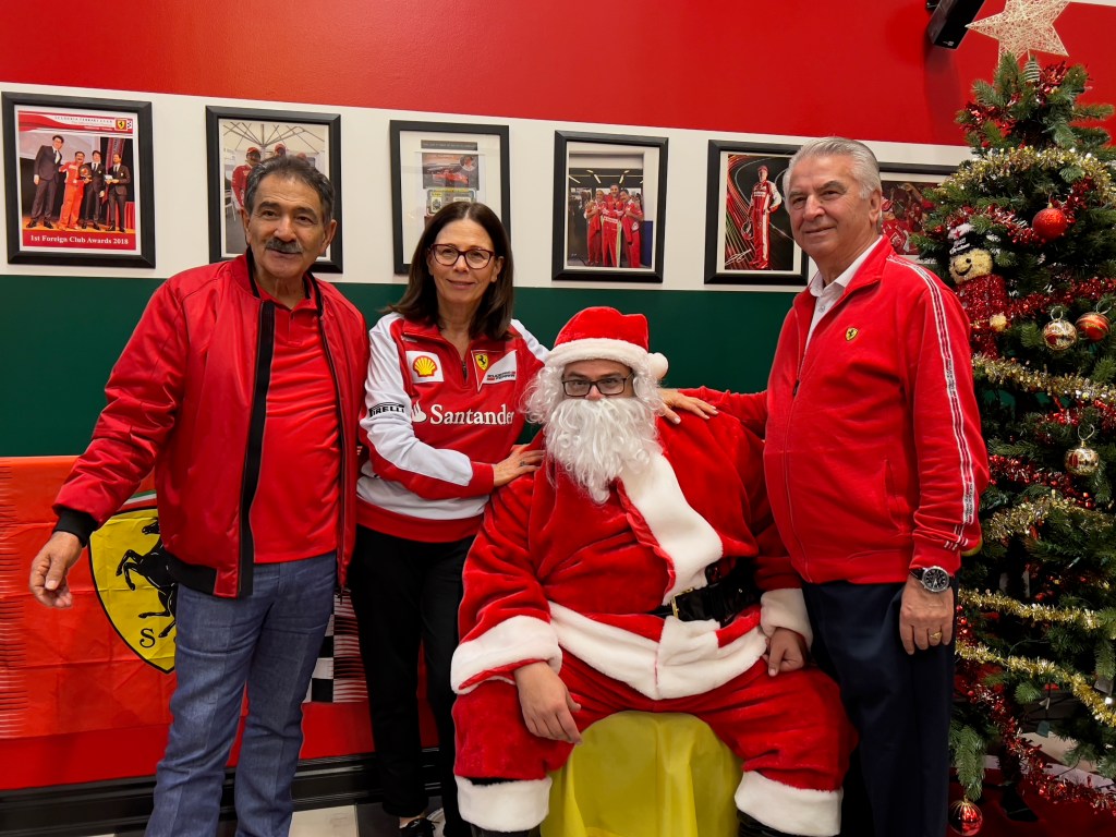 Scuderia Ferrari Club of Toronto Santa’s Party on December 17,&nbsp;2023